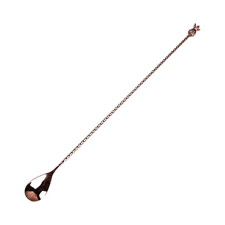 Barspoon Pineapple Copper 33cm