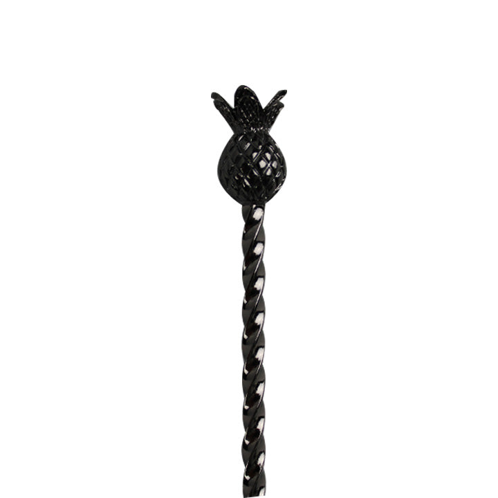 Pineapple Bar Spoon 33cm Black
