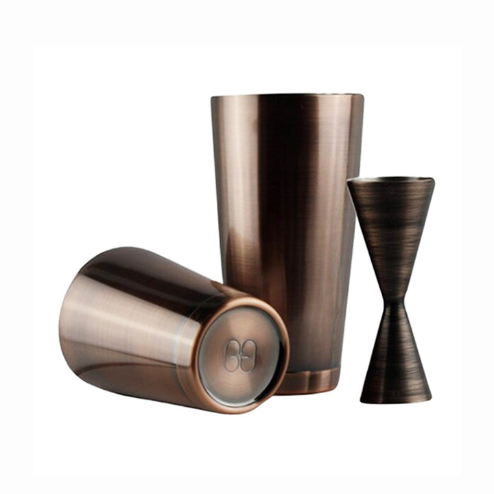 barGEEK maruchi jigger cocktail shaker set