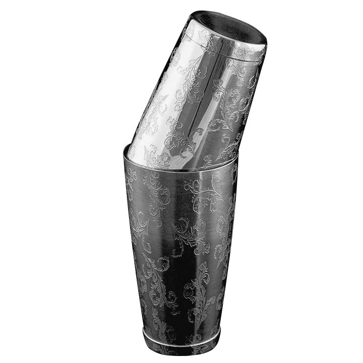 Boston Shaker Set Engraved Stainless Steel