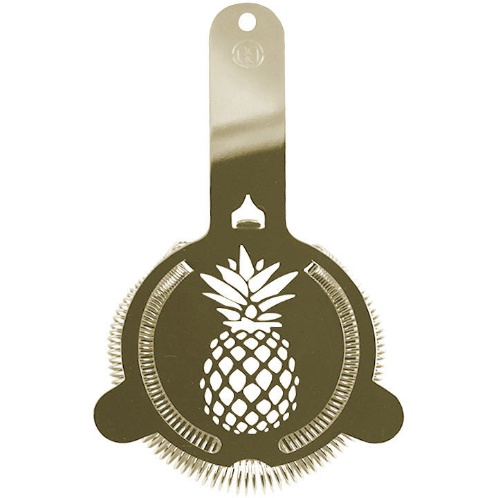 Pineapple Strainer Gold
