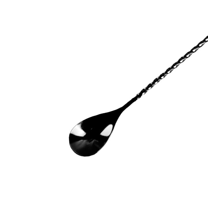 Tiki Bar Spoon 33cm Black