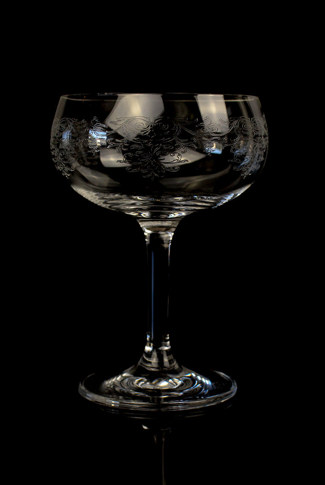 Rona Vintage Lace Champagne Coupe 236ml