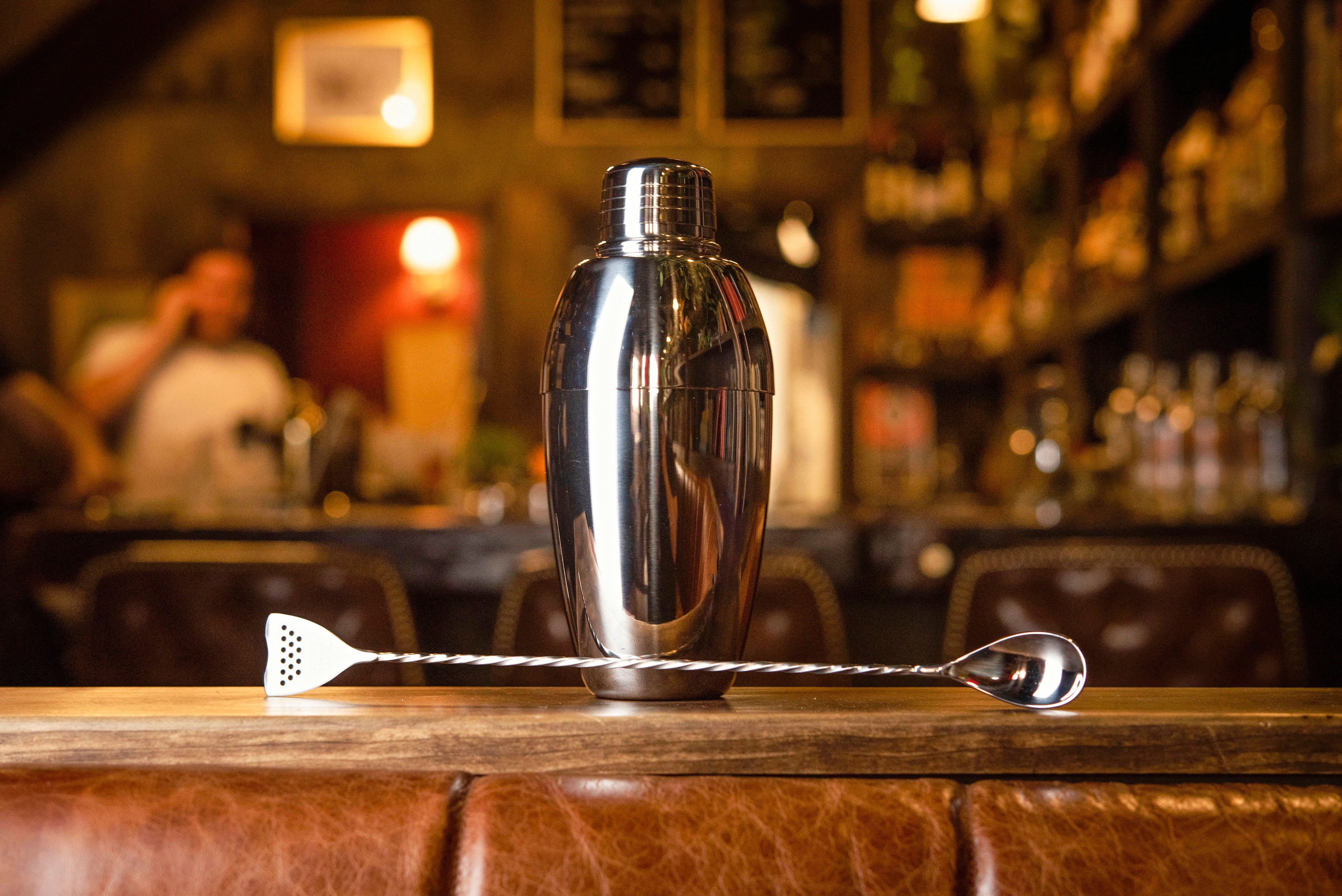 BIRDY SHAKER AND BIRDY BAR SPOON BY ERIC LORINCZ AVAILABLE AT BARGEEK AUSTRALIA
