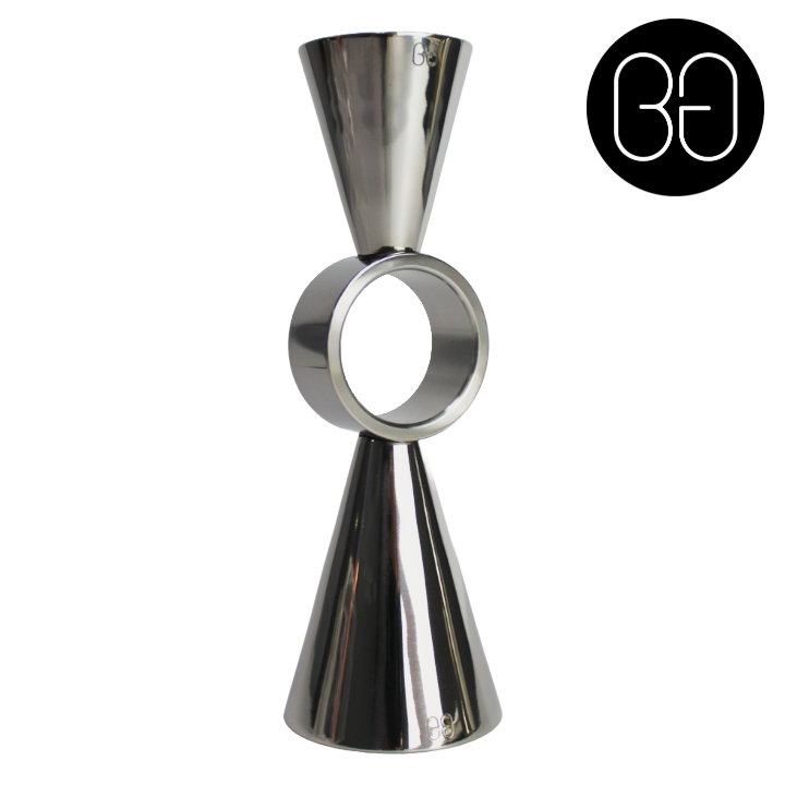 Duo Flair Jigger 30/60ml Stainless Steel 