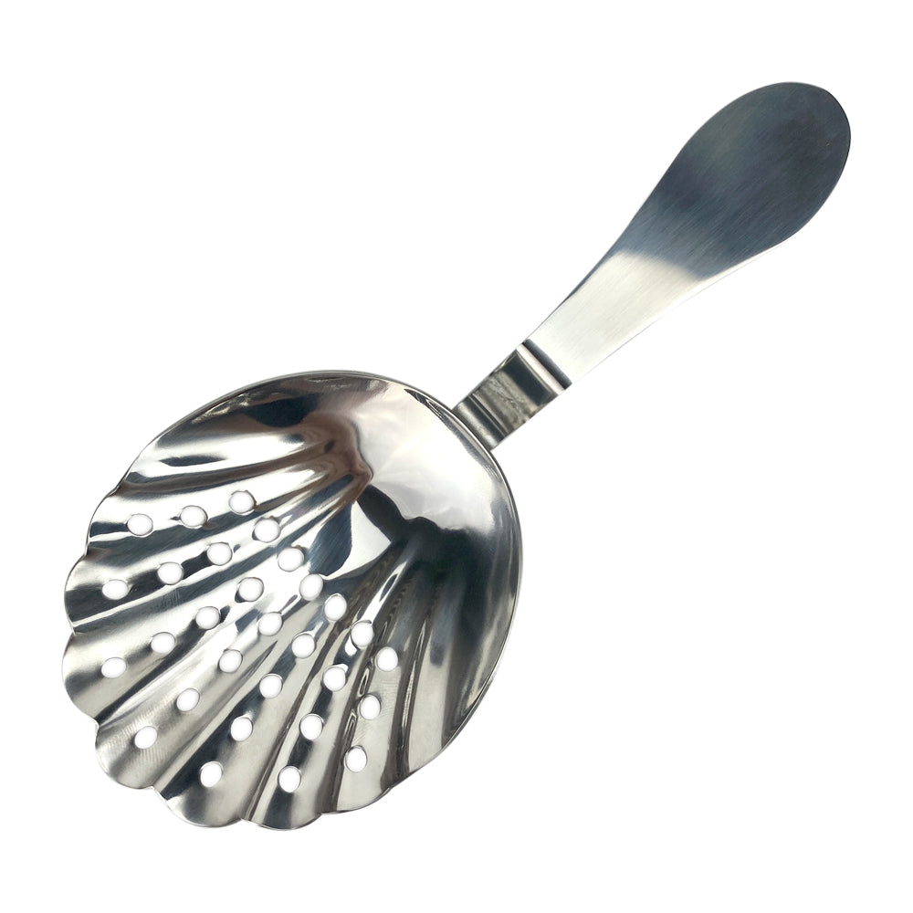 Cocktail Strainer Julep Shell Vintage Stainless Steel