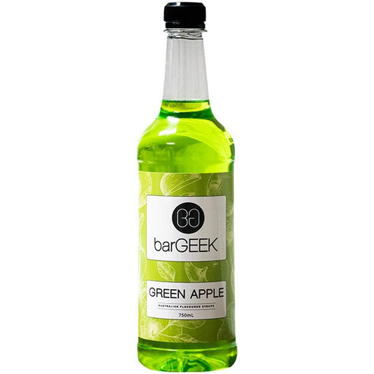 barGEEK Syrups Green Apple 750ml