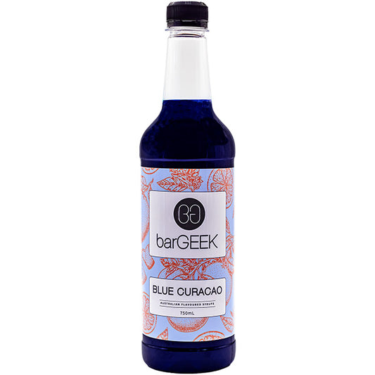 barGEEK Syrups Blue Curacao 750ml (Non-Alcoholic)