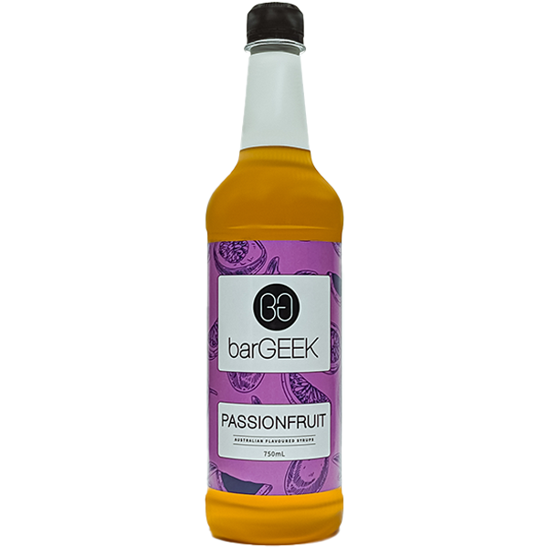barGEEK Syrups Passionfruit 750ml